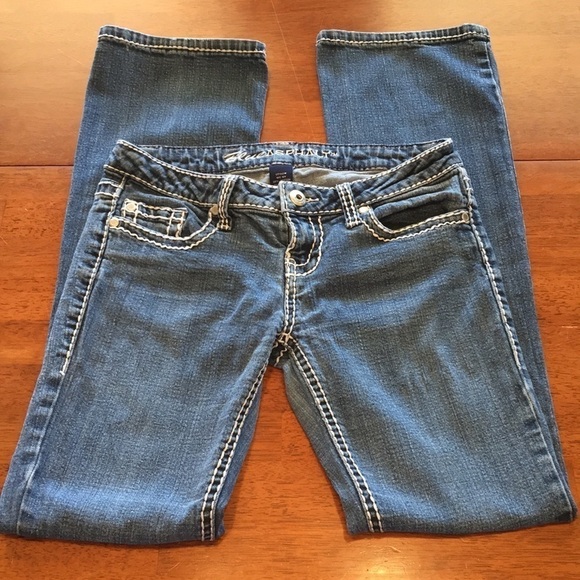 Blue Asphalt bootcut jeans. Size 7 - Picture 2 of 3